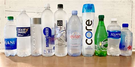 so they tested 10 bottles|i tried 17 bottled waters.